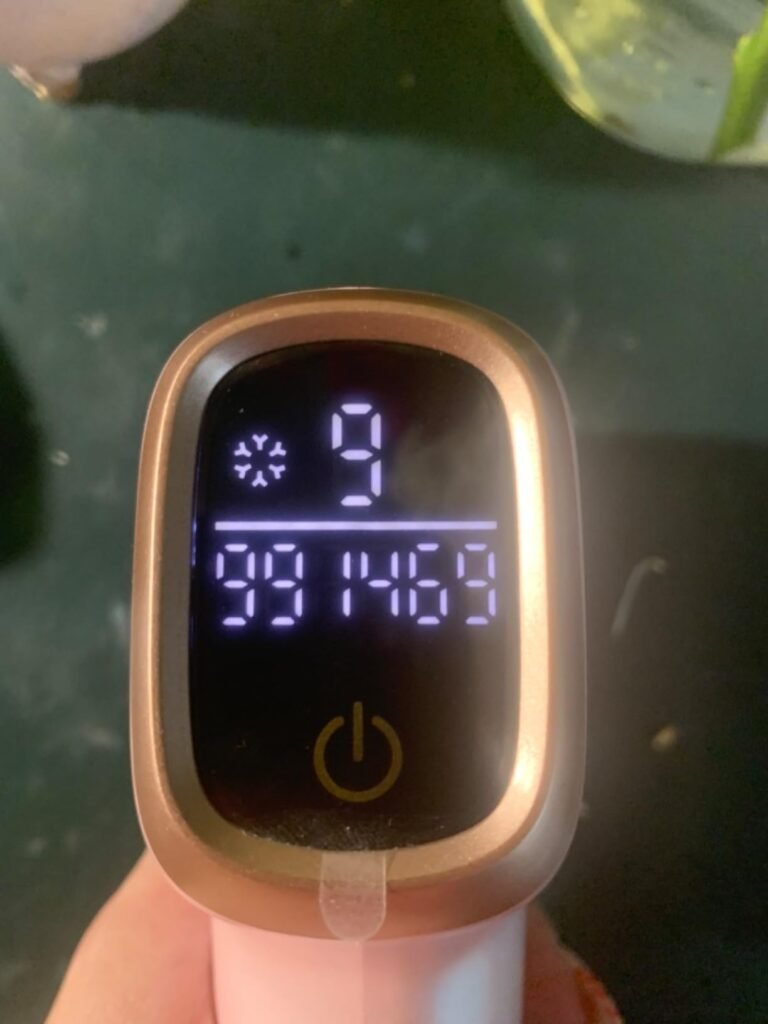 pantalla led depiladora IPL INNZA